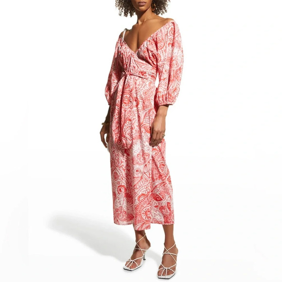 Mara Hoffman Dresses & Skirts - Mara Hoffman Fila Wrap Dress 100% Organic Cotton Size XL